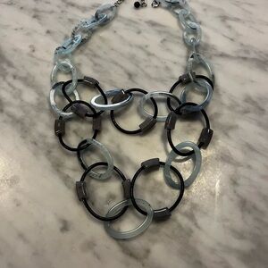 Sylca Design artistic tiered necklace. Very unique.